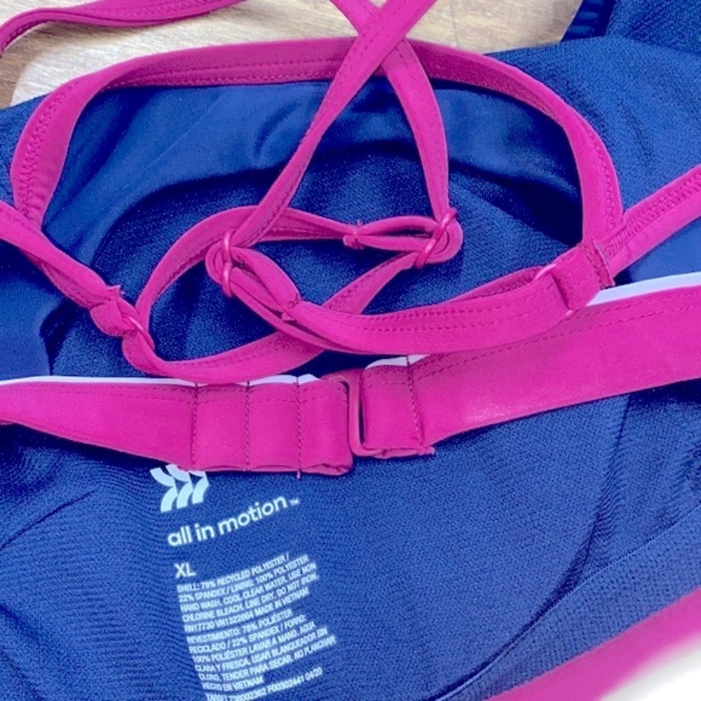 All in Motion navy sports bra size XLarge - Picture 5 of 5